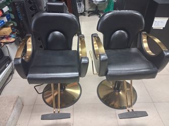 Professional Salon Styling Chair – Reclining Barber Chair with 360° Swivel & Heavy-Duty Hydraulic Pump ( 2) ( description)