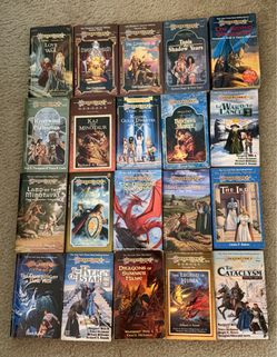 Lot of 20 Dragon Lance Novels Books
