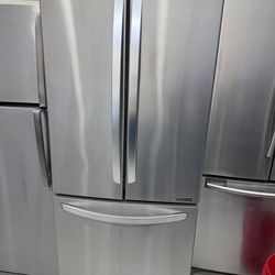 Lg French Door Refrigerator 30w 30d 66h
