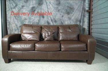 Leather Couch, Like New