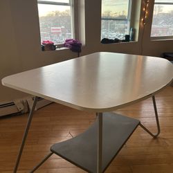 White IKEA Table