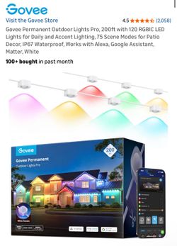 Govee outdoor lights