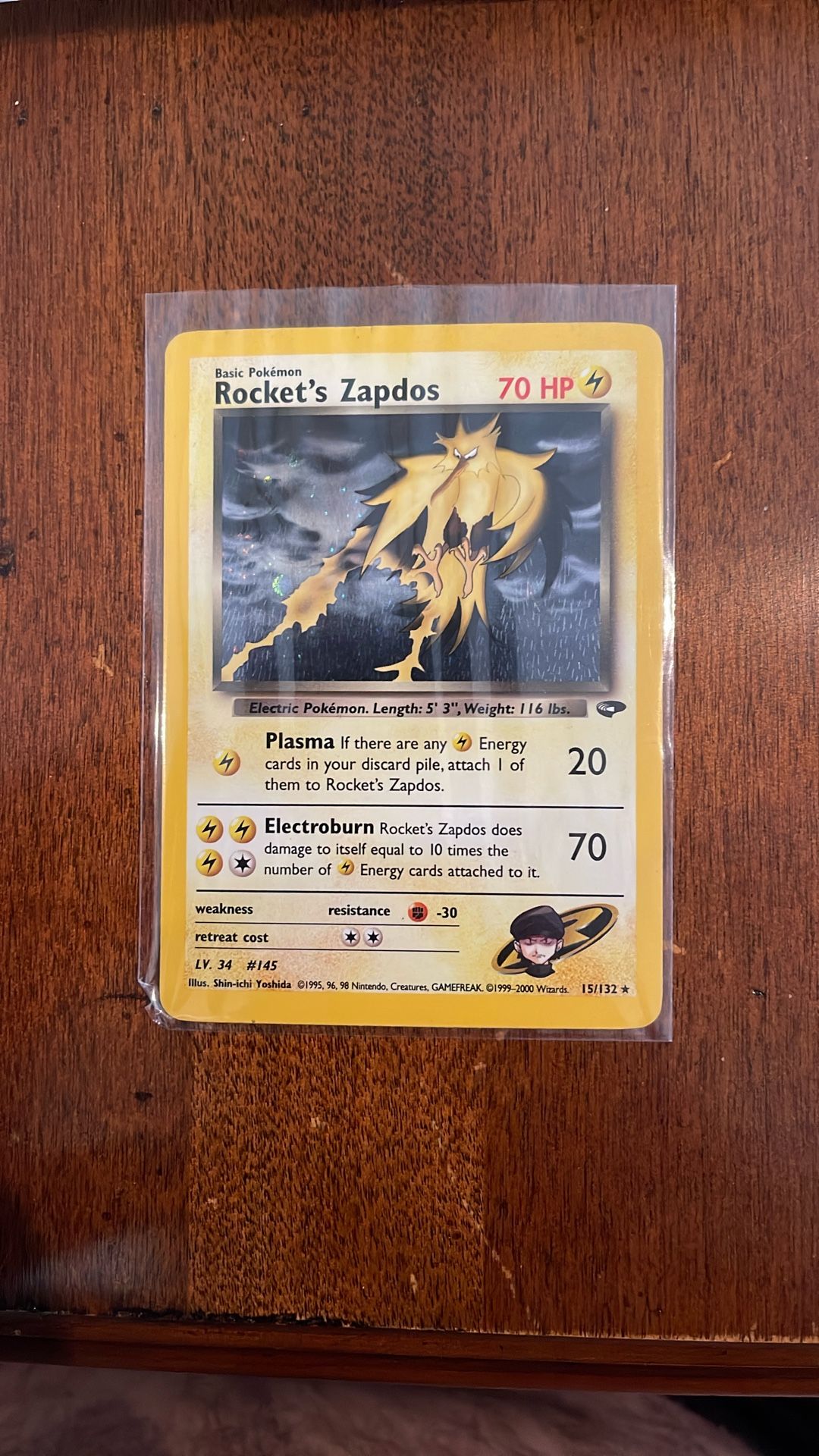 Pokémon Rocket’s Zapdos