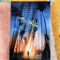 A Wrinkle In Time Promo Movie Poster D23 Expo 2017
