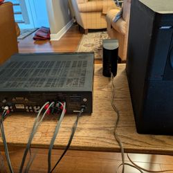 Accustmass 5 Series 2 Speaker System And Nakamichi  