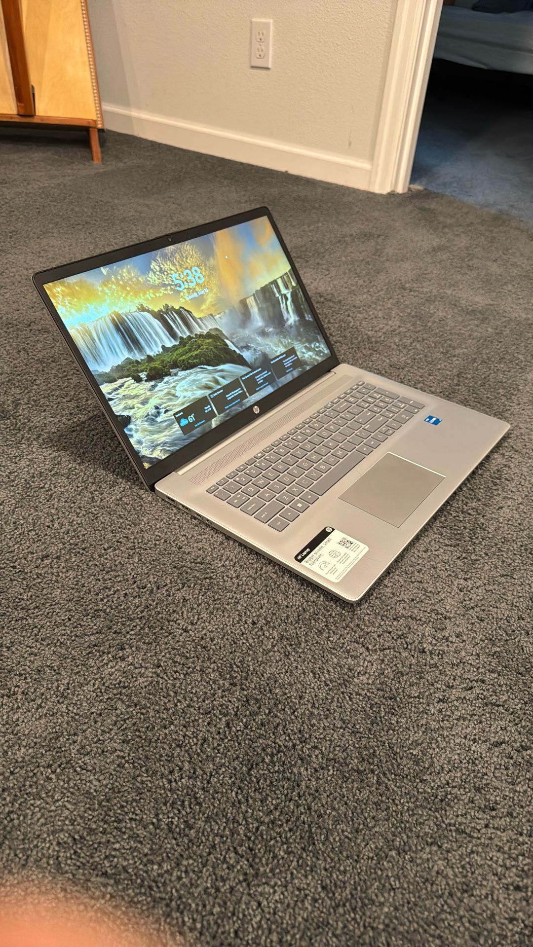 HP 17.3” Laptop – 12th Gen i3, Massive 32GB RAM, 1TB SSD, Great for Work/School