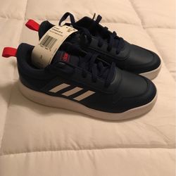 Boys Blue Adidas Tensaur New Size 3 