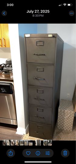 File Cabinet Storage 5 drawers