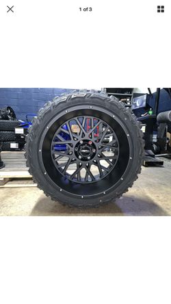22x12 Vision Rocker Wheels 35 MT Tire Package 5x5 Jeep Wrangler JK JL TJ