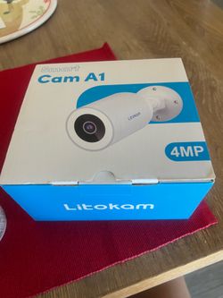 NEW Litokam Smart Cam A1 4MP Security Camera