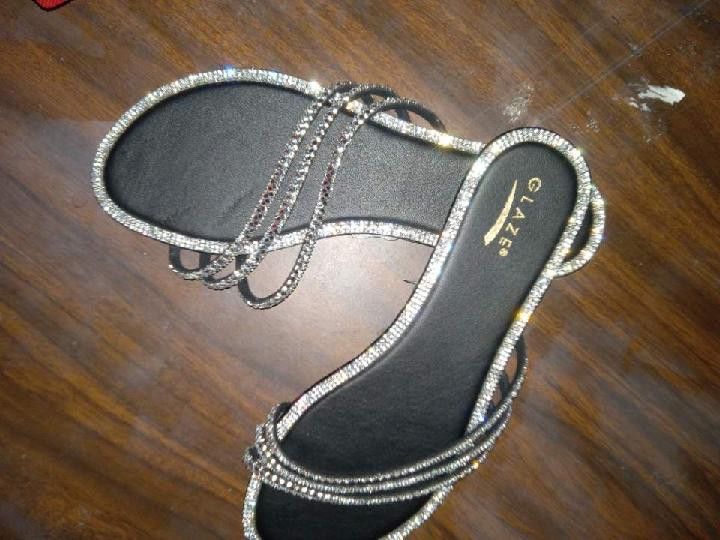 Black Luxury Sandals.