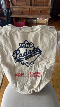 Padres memorabilia bag
