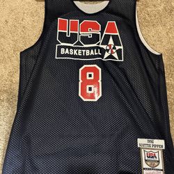 Mitchell And Ness Scottie Pippen USA Practice Jersey 
