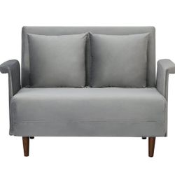 Small Grey Sleeper Couch