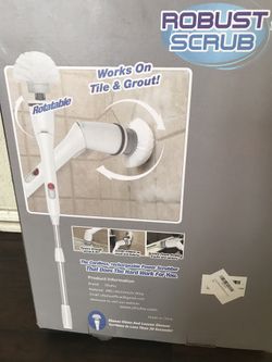 Electric spin Bruh to clean; Cepillo eléctrico para limpiar