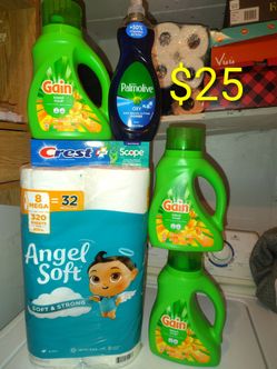 Laundry detergent package