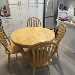 Wooden Dining Room Table