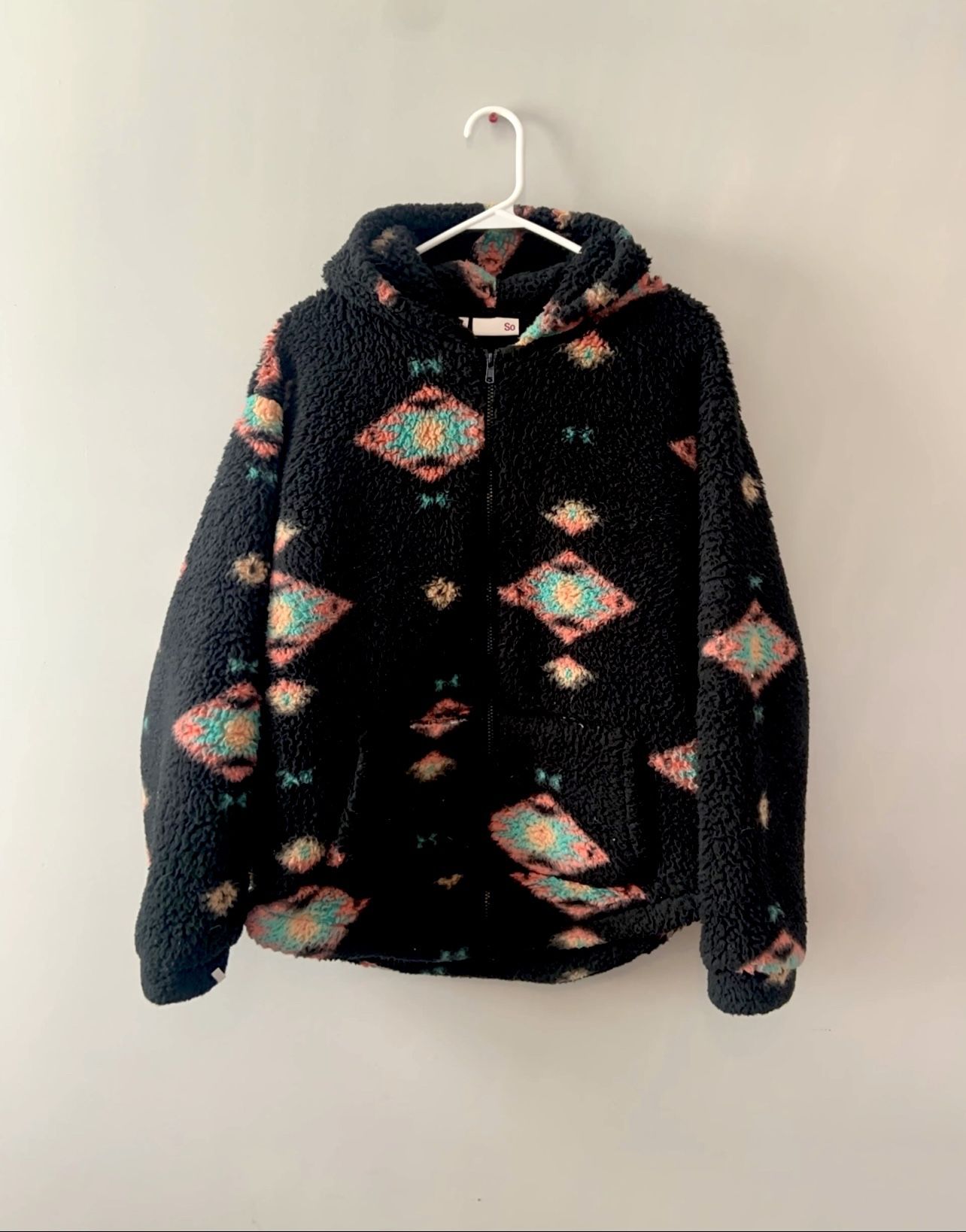 Soft Sherpa Hoodie Jacket