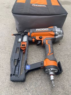 RIDGID 16-Gauge 2-1/2”Straight Finish Nailer