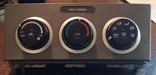 Nissan sentra AC control