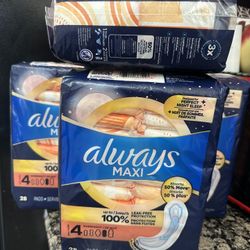 Always Overnight Pads 🔹 $6
