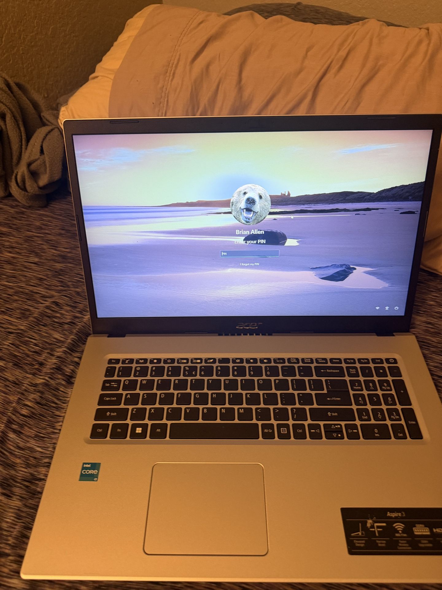 Acer Aspire 3 15.6" Laptop Intel Core i3-N305 1.80GHz 8GB RAM 128GB SSD