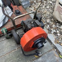 Heavy duty push blower