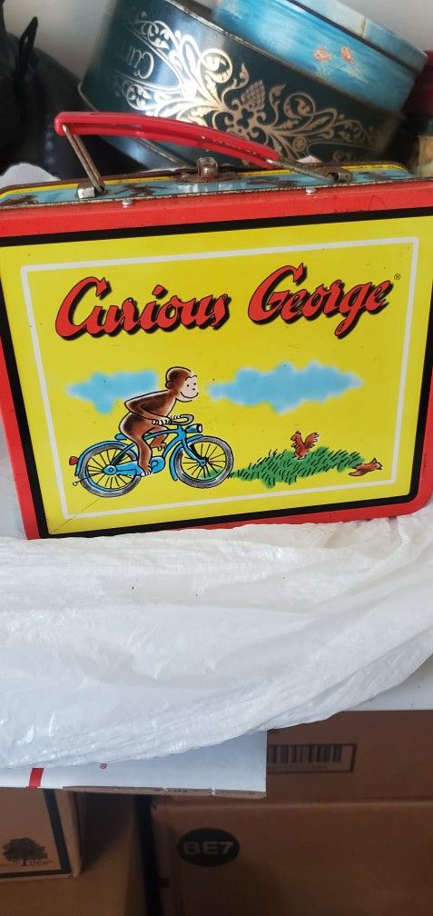 Curious George lunch box.