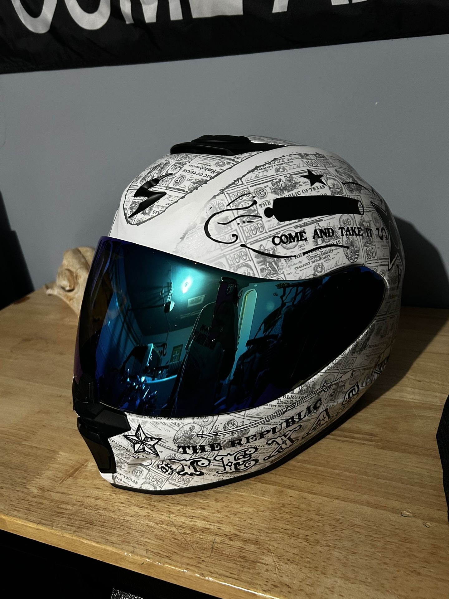 Republic Of Texas Helmet