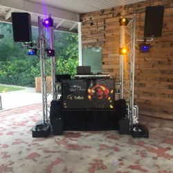 DJ JP FOG MACHINE LIGHT SPEAKER 