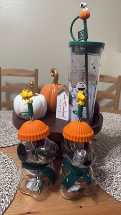 Snoopy Starbucks cups