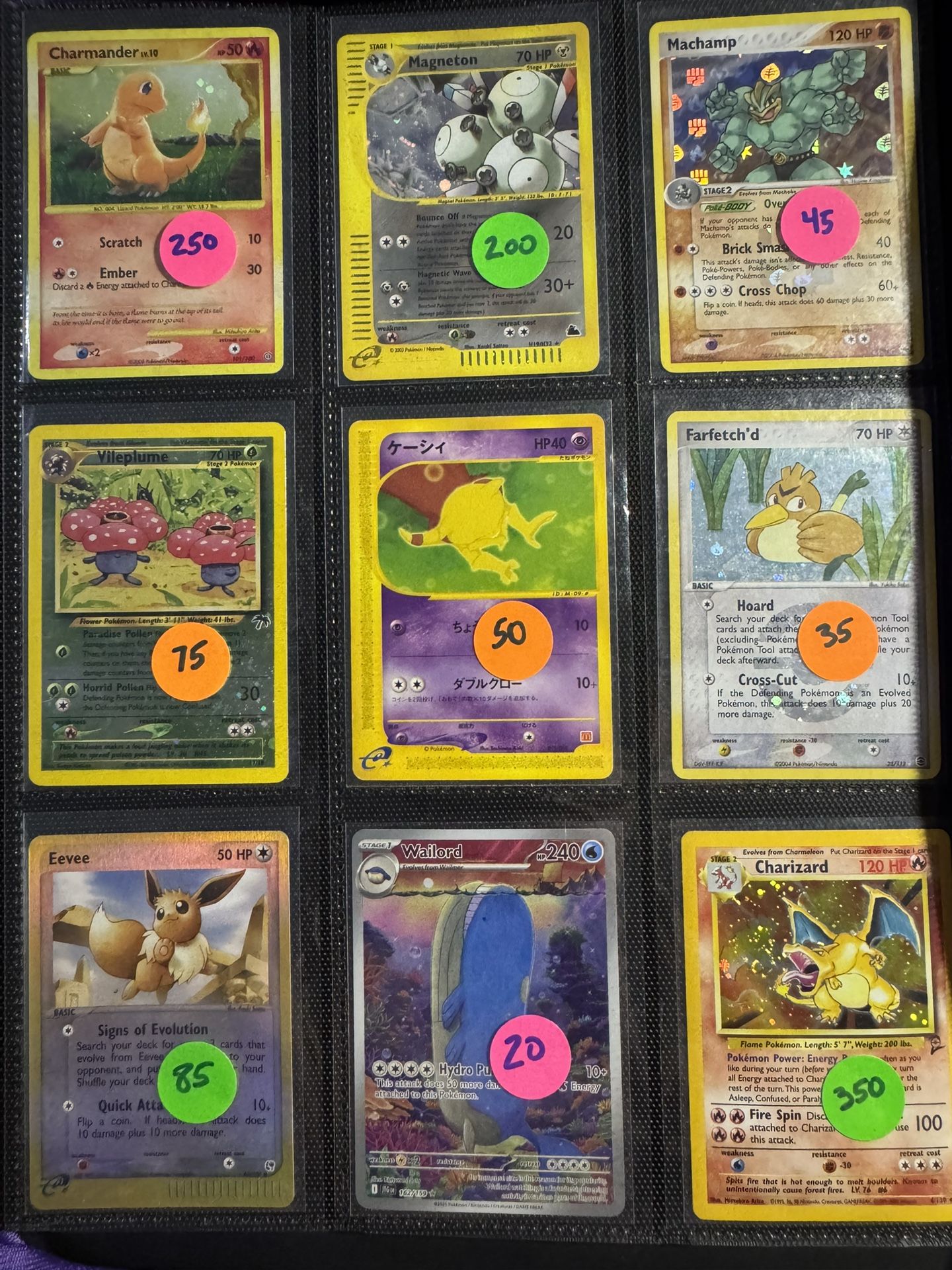 Vintage Pokémon Cards