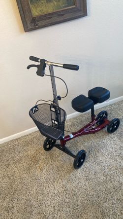 Knee Scooter New With Dual Pads