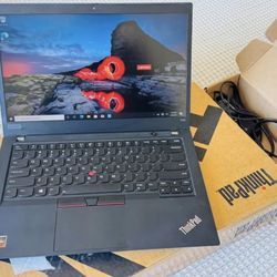 Lenovo ThinkPad T495 14 inch laptop 2.30GHz Ryzen 7 Pro 3700U 16GB Ram 512GB SSD