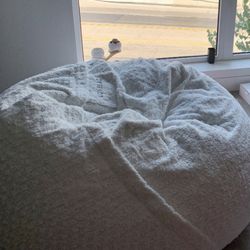 Lovesac Citysac Bean Bag With Alpine Swirl Phur Cover