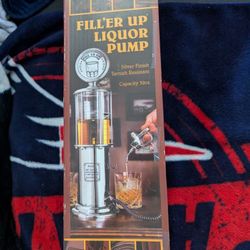 The Godinger Fill Er Up Liquor Pump Gas Pump Beverage Dispenser 