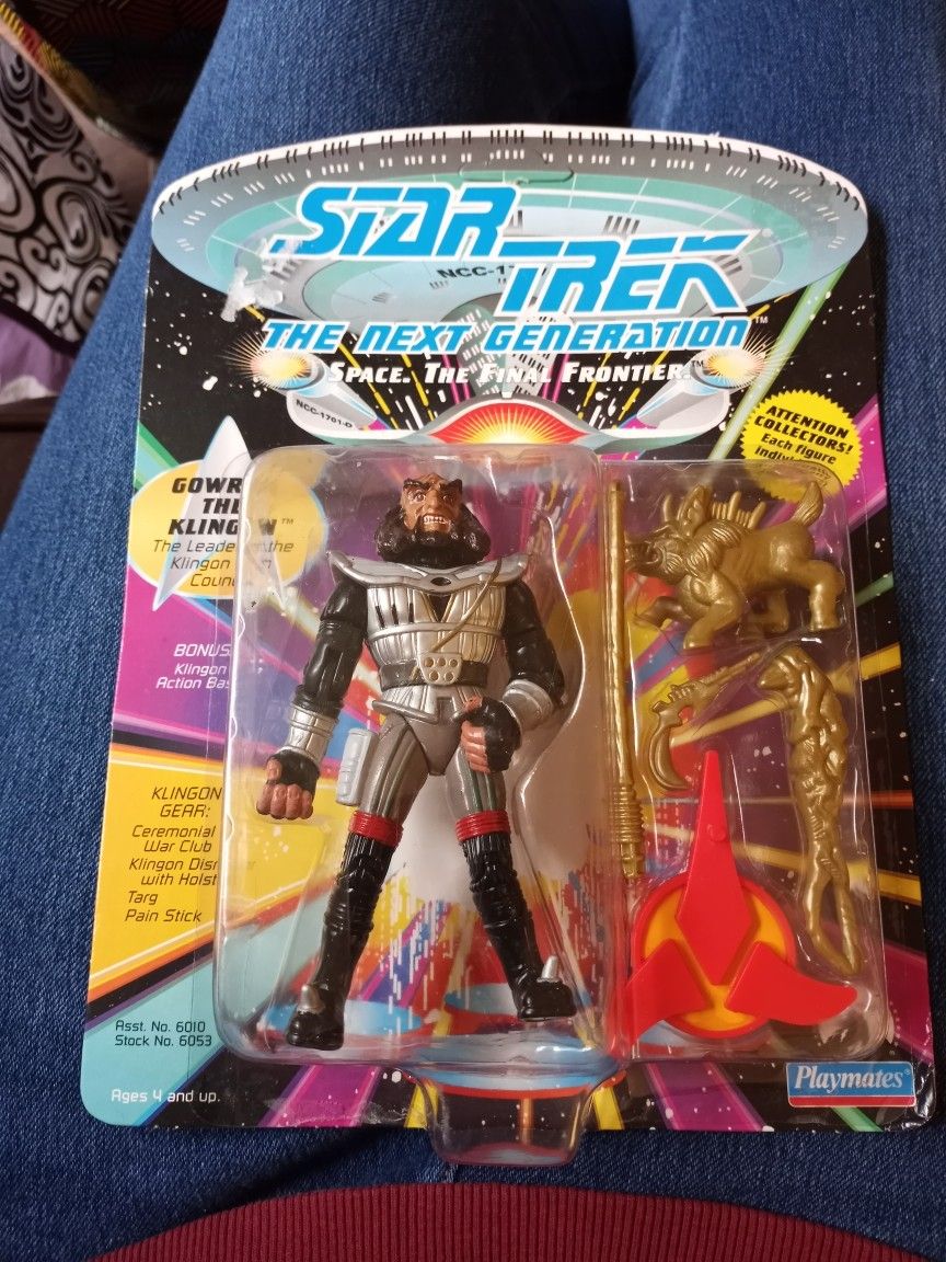 Star Trek The Next Generation Gowron The Klingon- Still Sealed