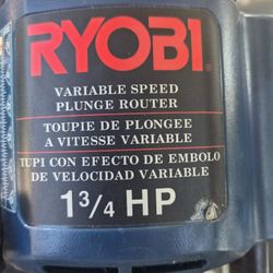 Ryobi 1-3/4 HP Variable Speed Plunge Router