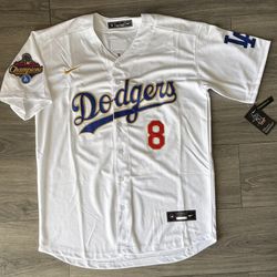 Los Angeles Dodgers Kike Hernandez Gold Edition Jersey 