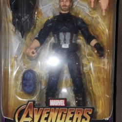 Marvel Legends Avengers Infinity War Captain America Thanos Baf 