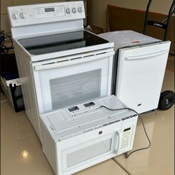 Oven / Range microwave/ Dishwasher