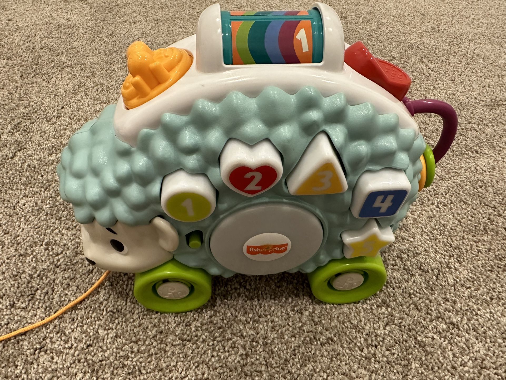 Fisher-Price GHR16 Linkimals Happy Shapes Hedgehog, Interactive Baby Toy with Lights and Sounds