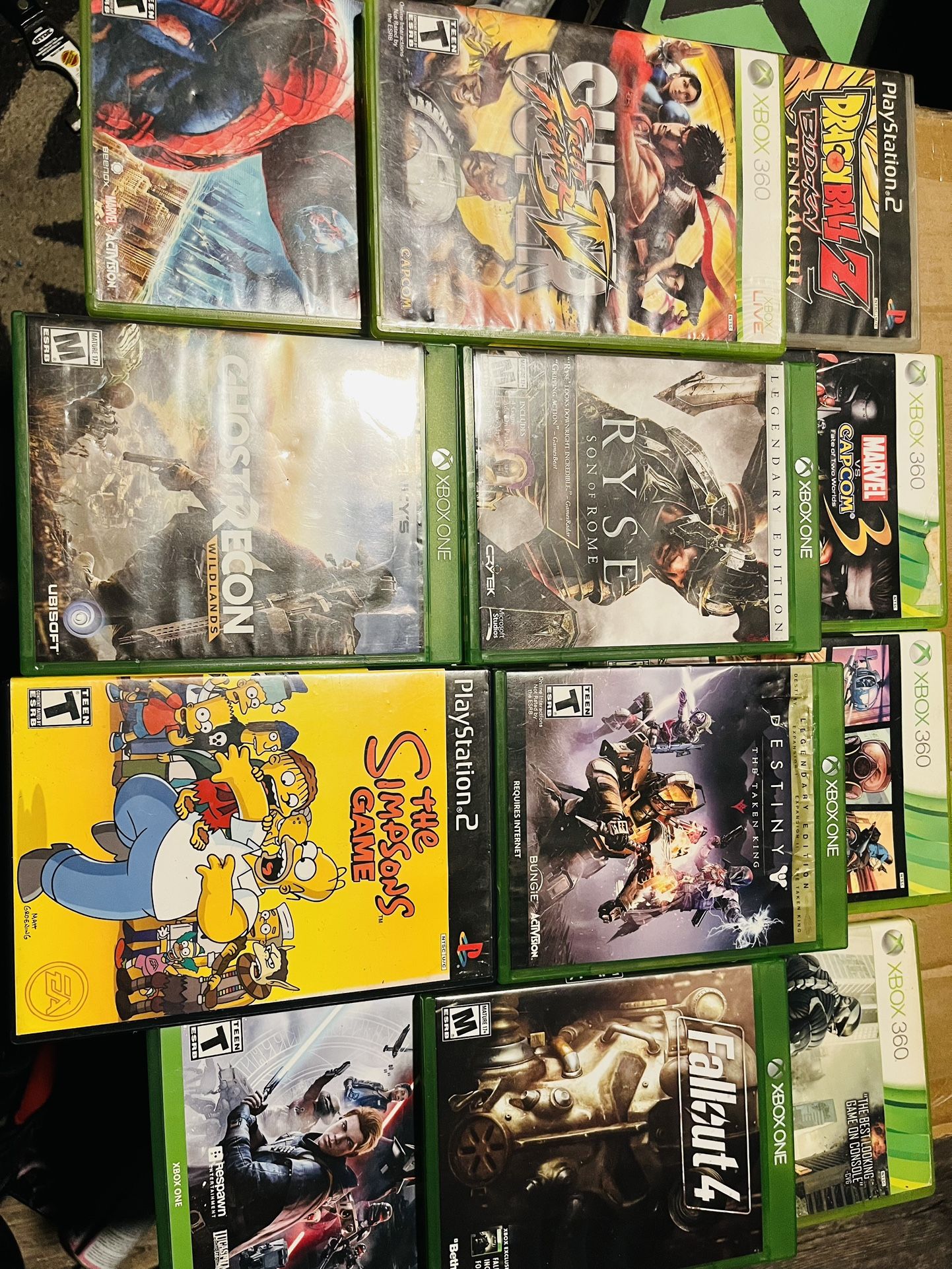Retro Games Xbox Ps2