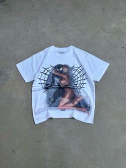 Marvel Venom Spider-Man White T-Shirt Sz Medium