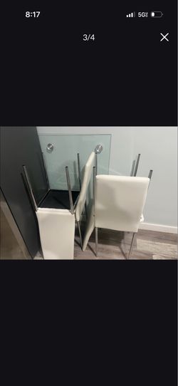 Table and chairs