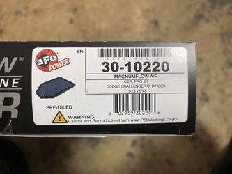 Dodge High Flow Air Filter