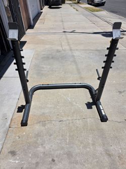 Adjustable Squat Rack Barbell Stand