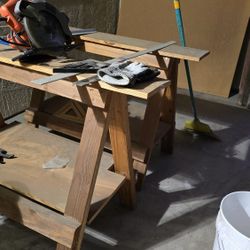 Circular Saw, Saw Horses