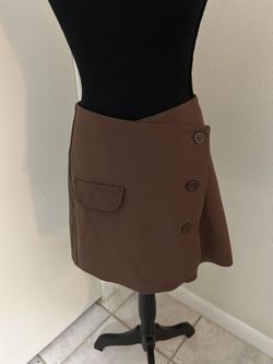 Abercrombie and Fitch Brown Skirt - W/Tags New 