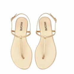 ANACAPRI Flat Sandals – New, US Size 8